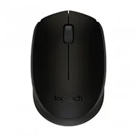 Беспроводная мышь Logitech B170 Черный, Оптическая мышь для ноутбуков, Нано-приемник, Черный, Розничная продажа